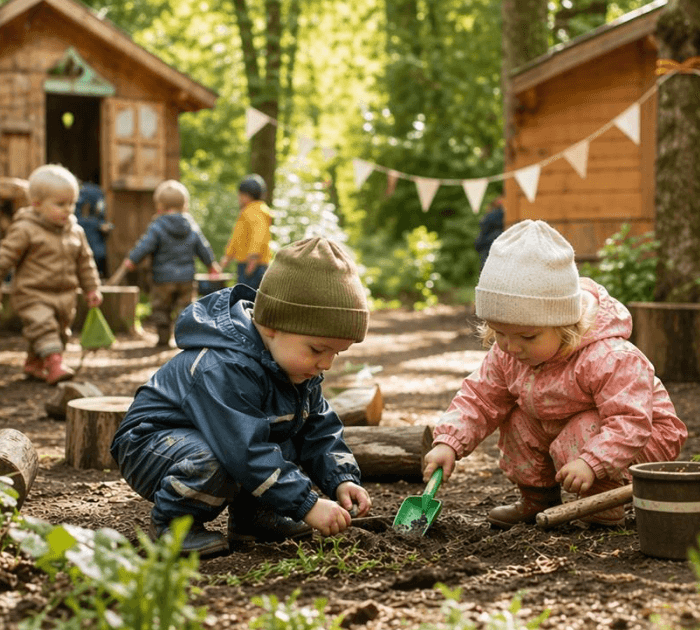 Crèche plein air